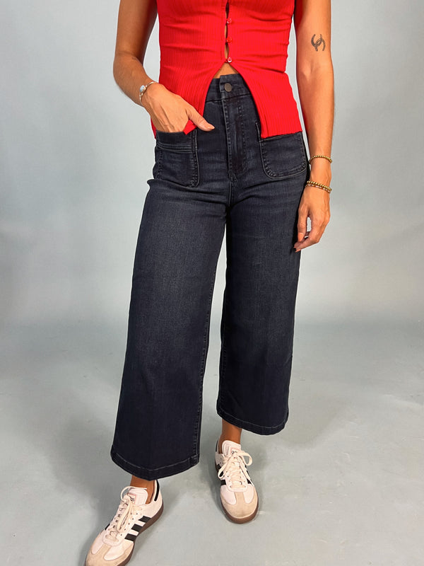 Audrey Cropped Wide Leg | Dear John