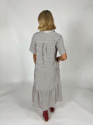 In The Same Stripe Maxi Dress