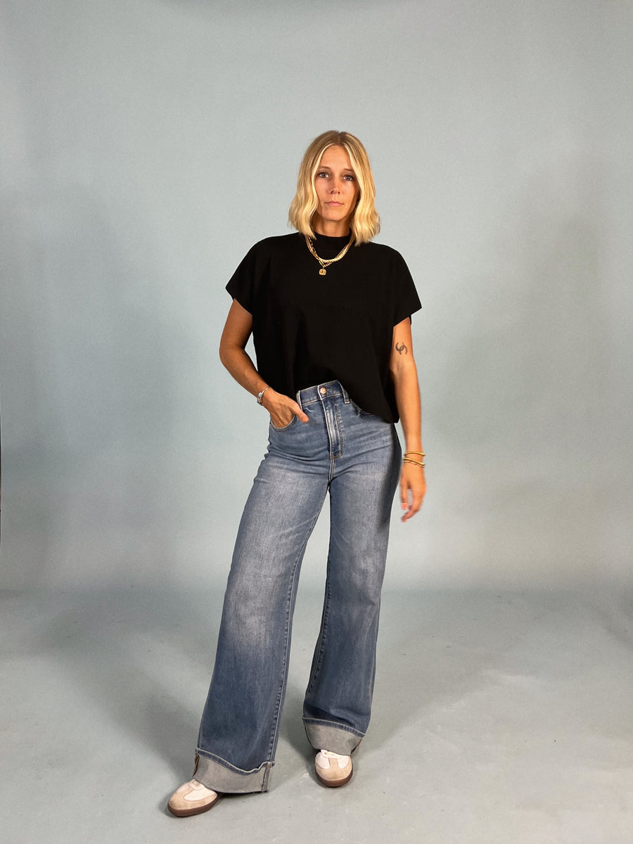 Jett Set Ribbed Top