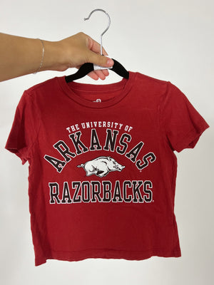 Kids U of A Razorbacks Tee / XS