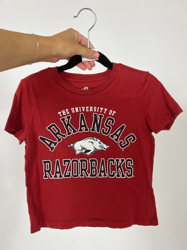 Kids U of A Razorbacks Tee / XS
