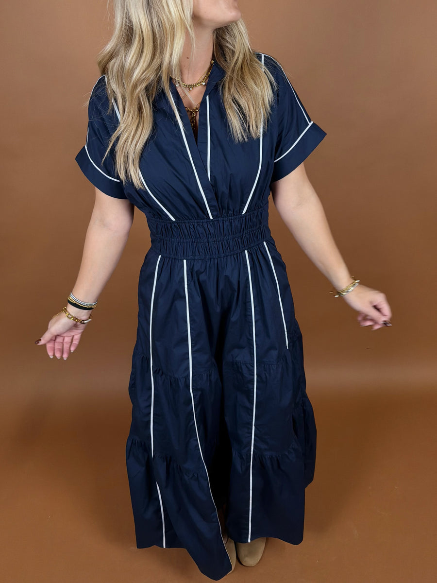 Track Star Maxi Dress