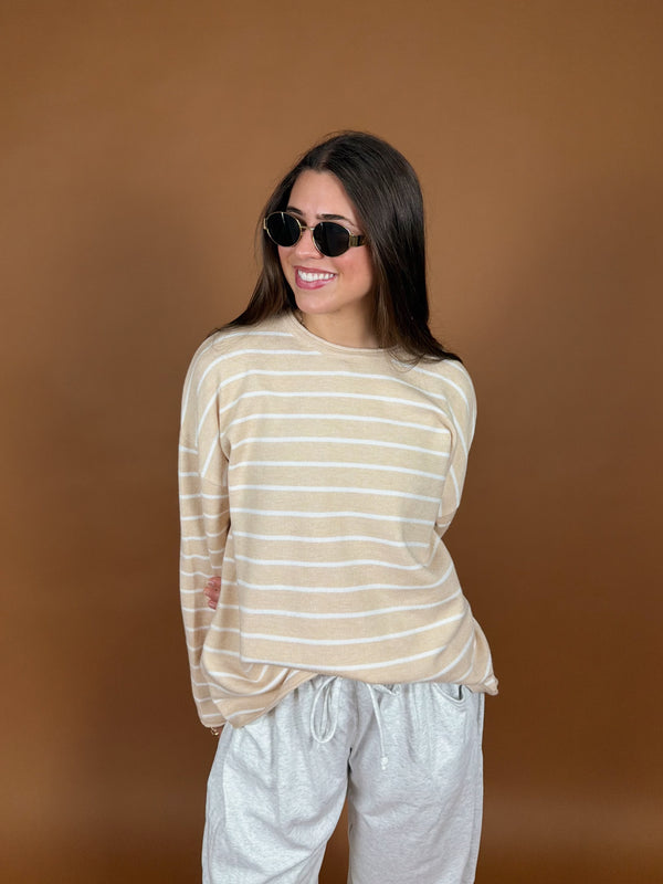 Denver Oversized Stripe Sweater