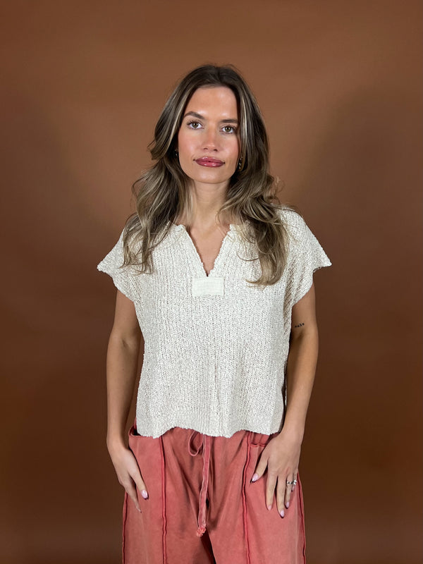 Crisp Muscle Sweater Tank