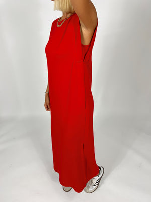 Split Second Jersey Knit Dress