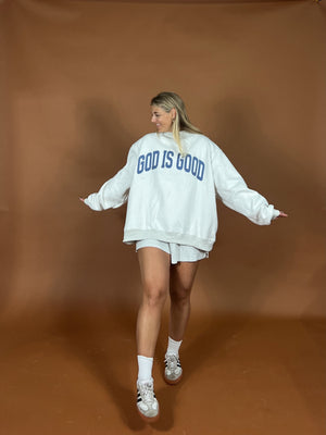 Jesus\God is Good Reversible Sweatshirt