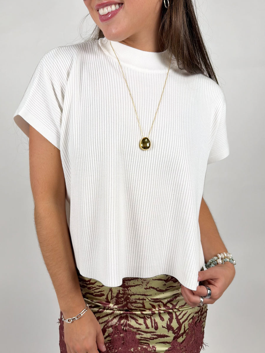Breezy Knit Crop
