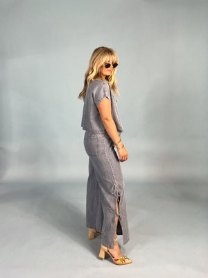Tied Up Denim Set