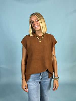 Kit Sweater Cap Sleeve