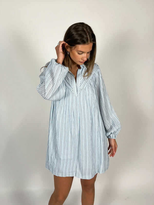 Saylor Stripe Mini Dress