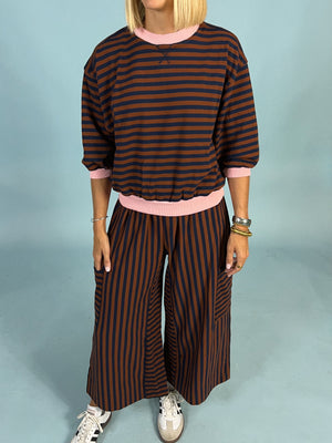Stripes On Stripes Lounge Set