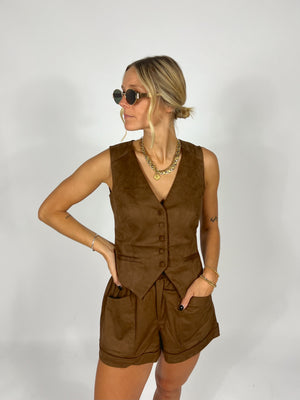 Something Suede Vest