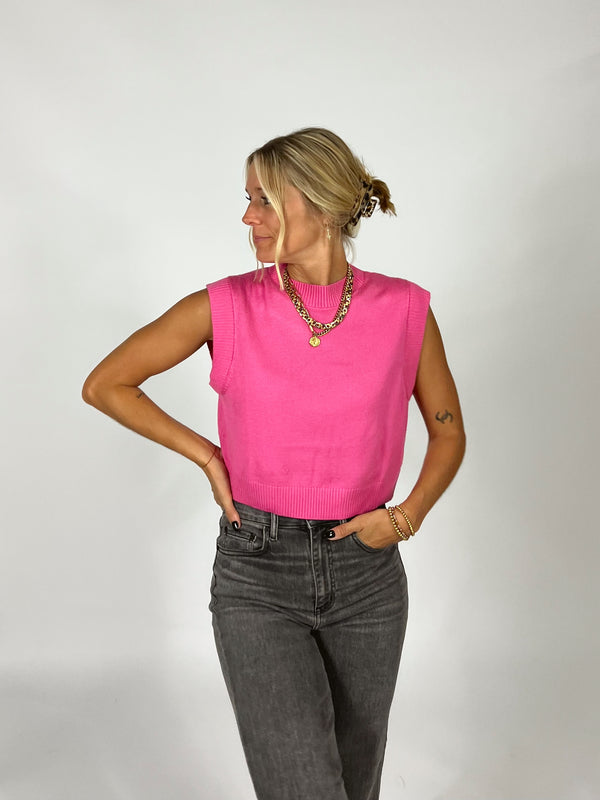 Hog Heaven Cropped Knit