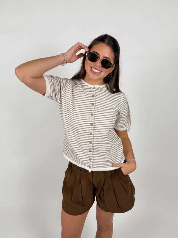 Waverly Stripe Knit Top