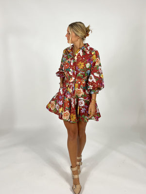 Bloom Service Belted Dress