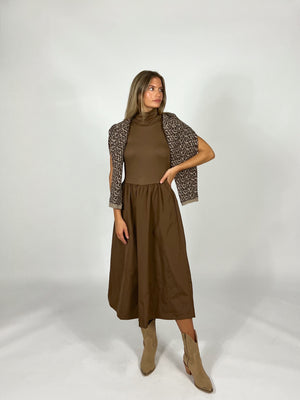 Penelope Mock Neck Dress