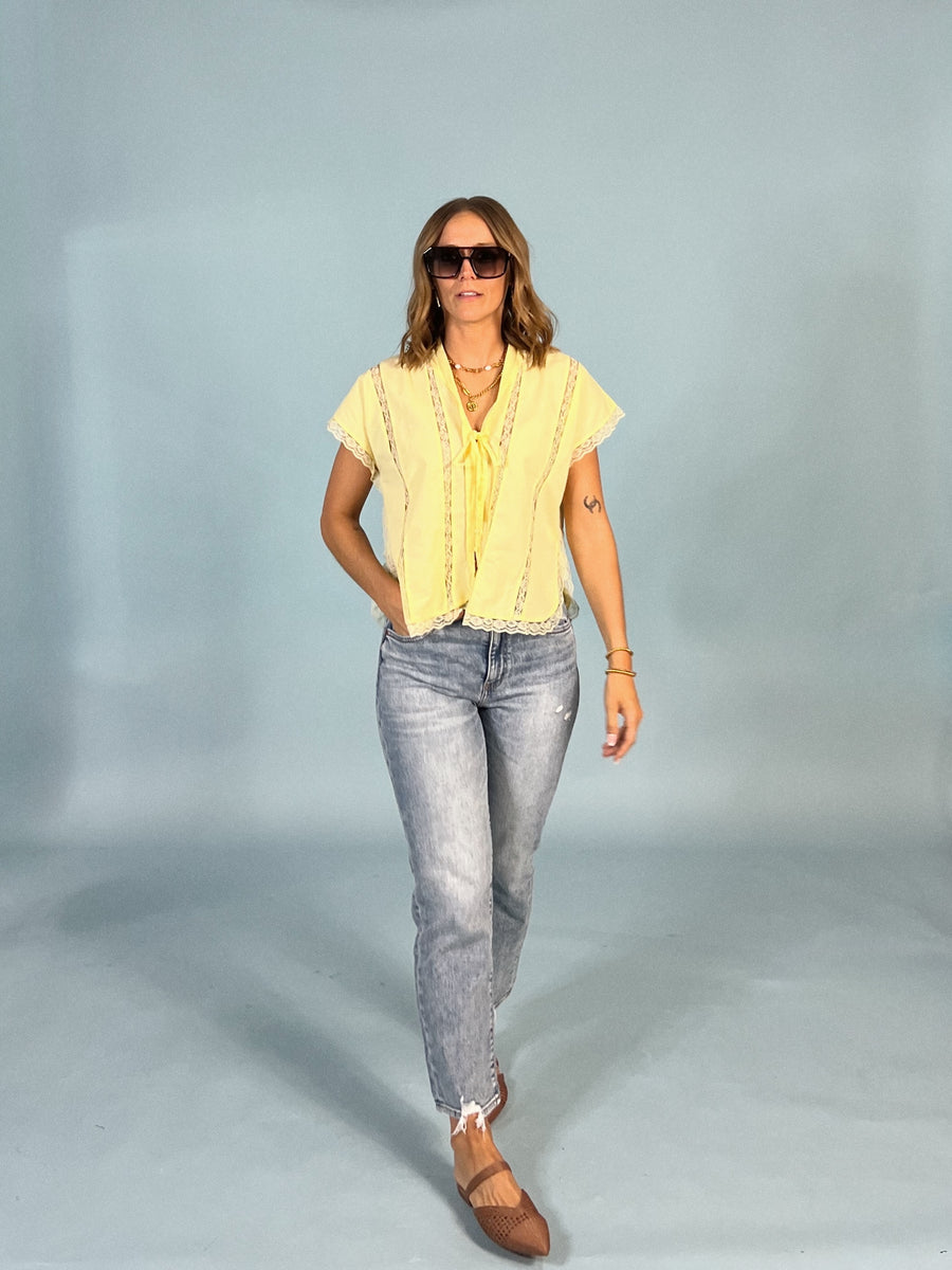 Straight Up High Rise Denim | New Flame Vintage