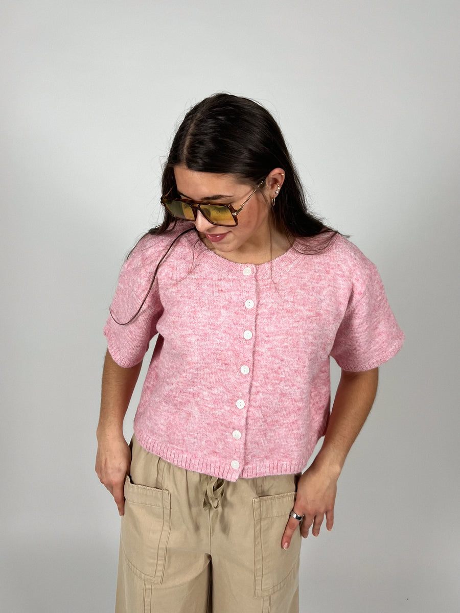 Peppa Short Sleeve Cardigan