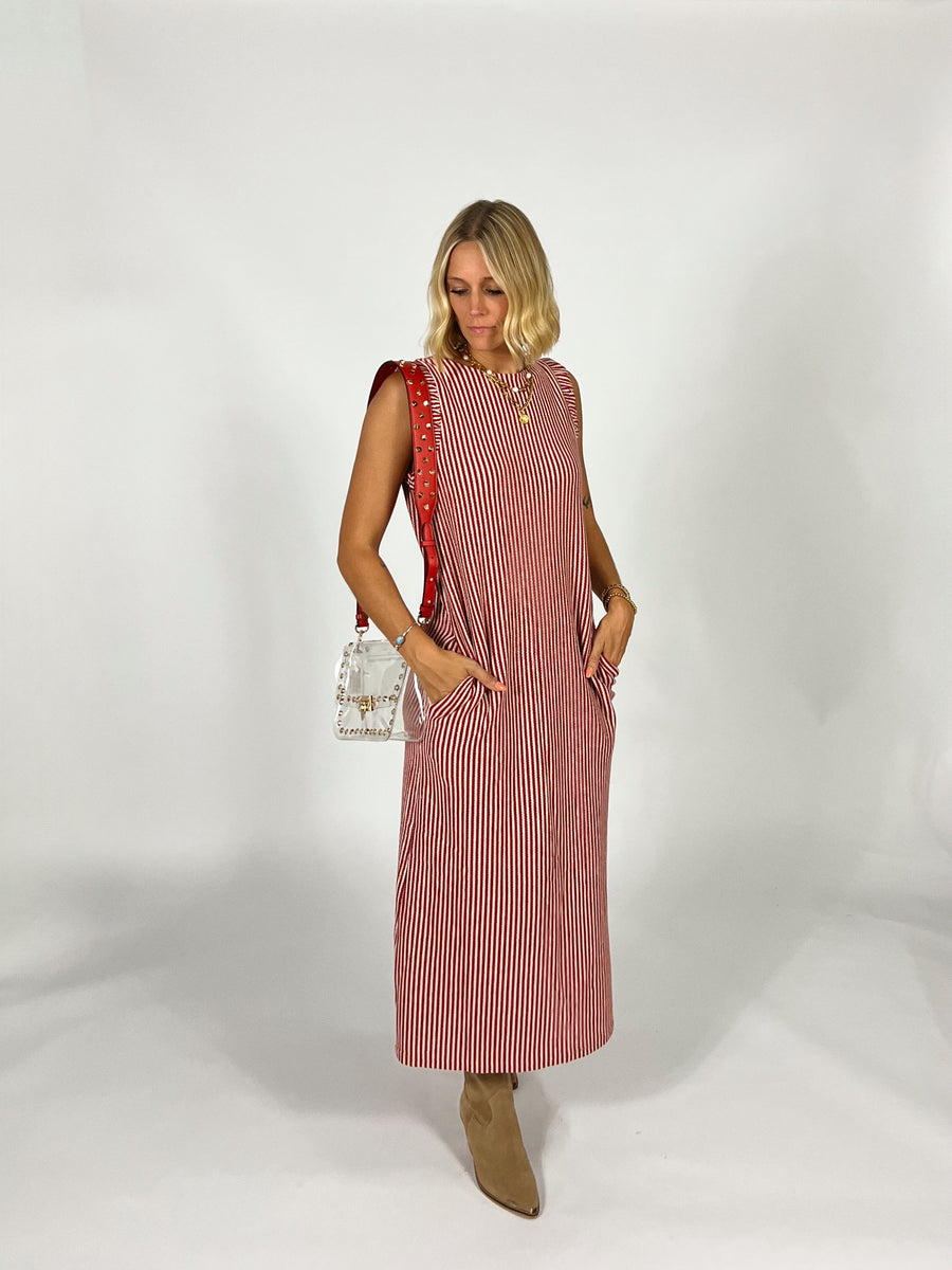 Sweet Stripes Maxi Dress