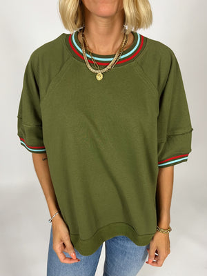 Ruth Olive Top