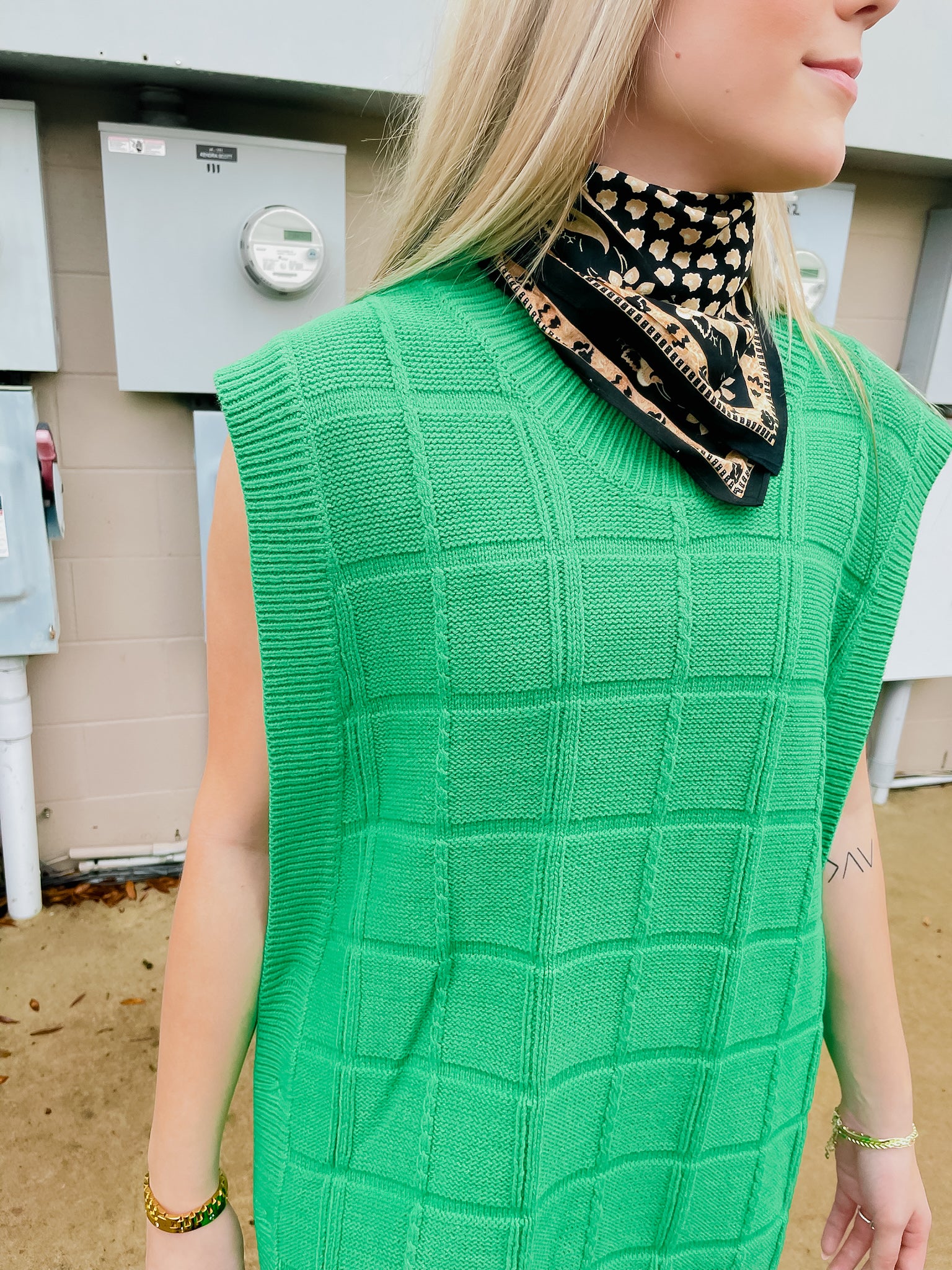Feeling Green Sweater Tank Dress - ShopFringeClothing.com Feeling Green Sweater Tank Dress - ShopFringeClothing.com