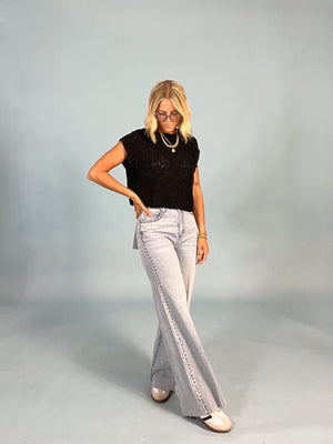Far Out High Rise Wide Leg | Let's Dance