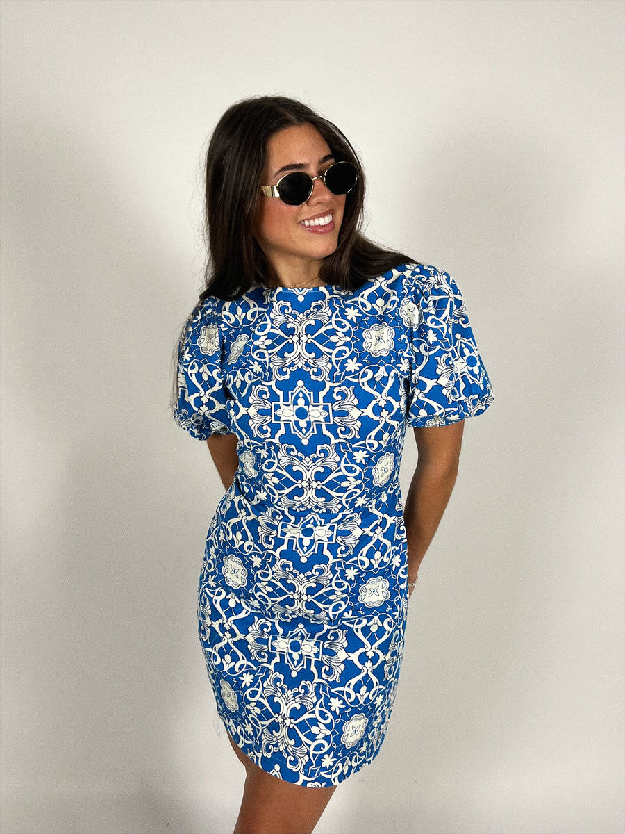 Capri Puff Sleeve Mini