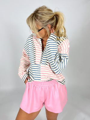 In The Mix Stripe Pullover