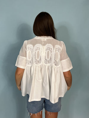 Peek And Chic Mesh Top