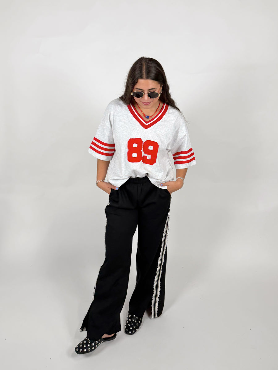 Bowie Lace Trim Pants
