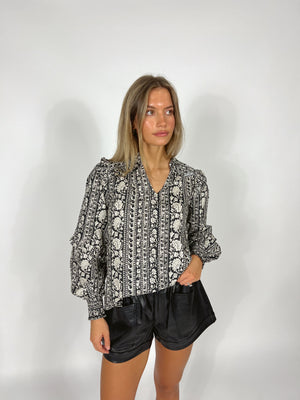 Max Printed L/S Top