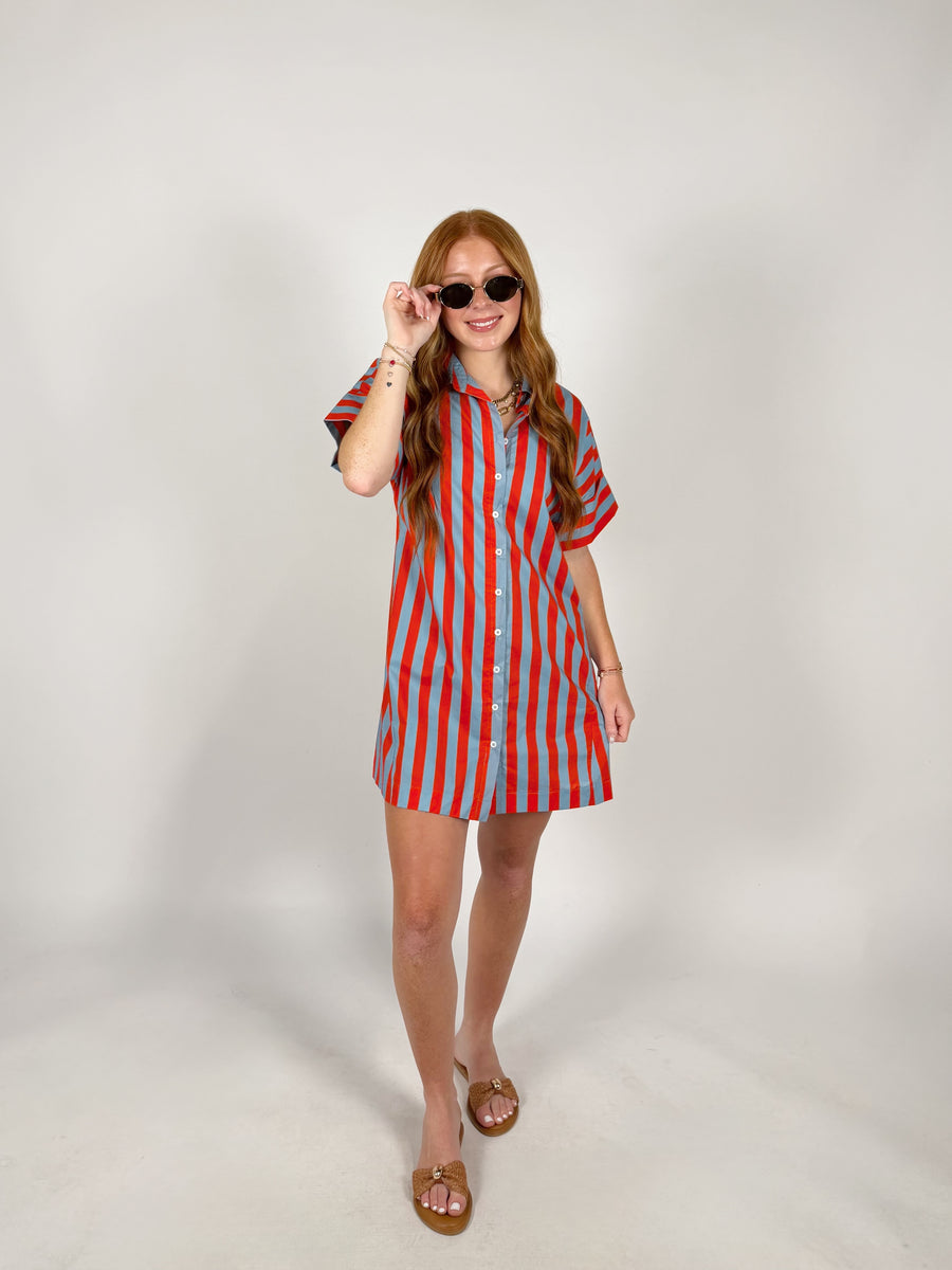 Color Theory Stripe Dress