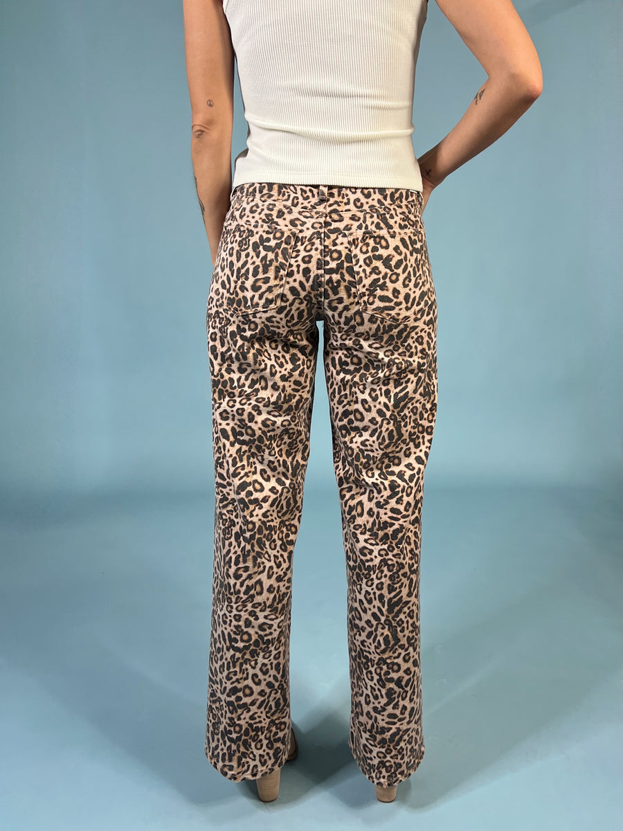 Taylor Straight Leg | Leopard