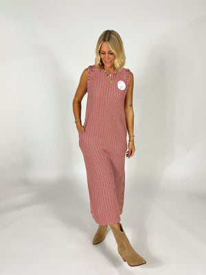 Sweet Stripes Maxi Dress