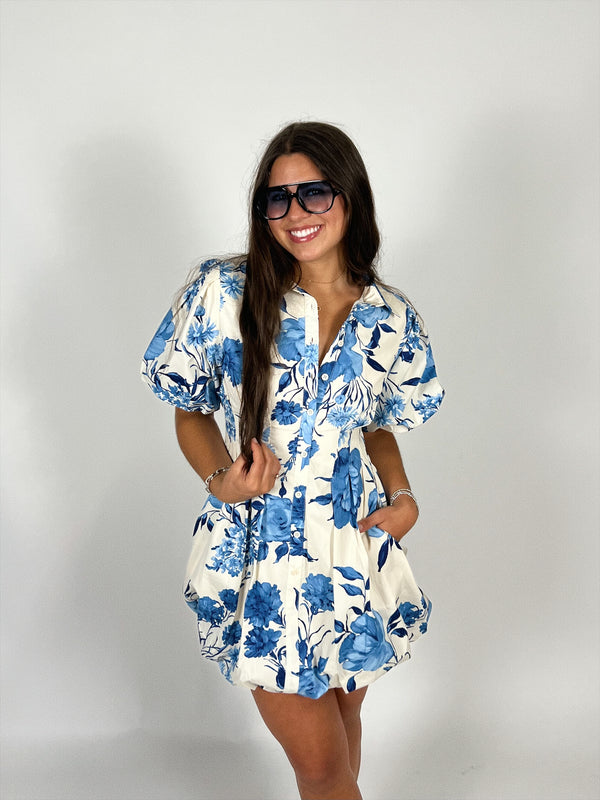 Tess Bubble Hem Dress