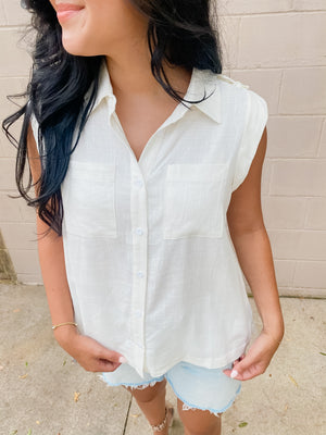 Tabitha Linen Top