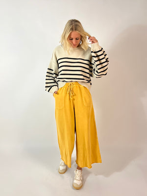 Easy Wide Leg Pant