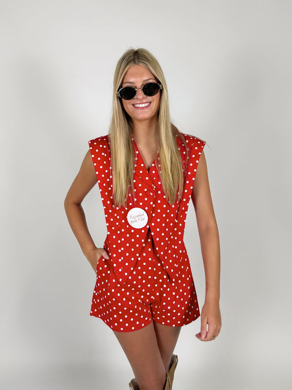 On Your Mark Romper