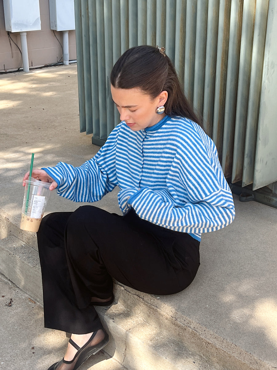 Piper Stripe Cardigan
