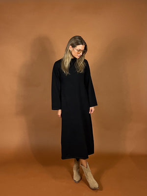 Frame Mockneck Sweater Dress
