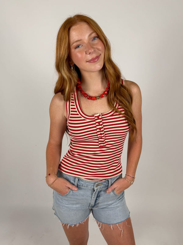 First Pick Stripe Tank