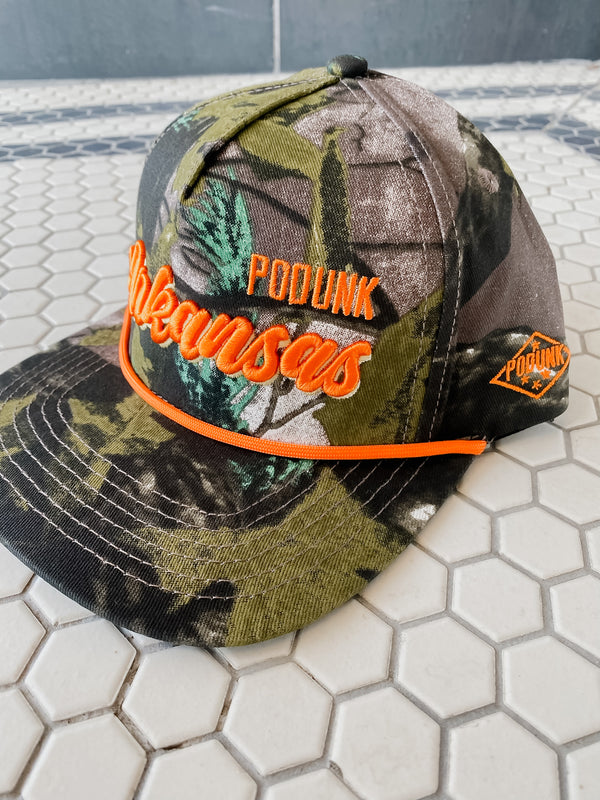 Podunk Camo Snapback