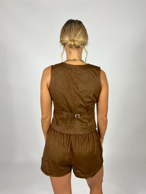 Something Suede Shorts