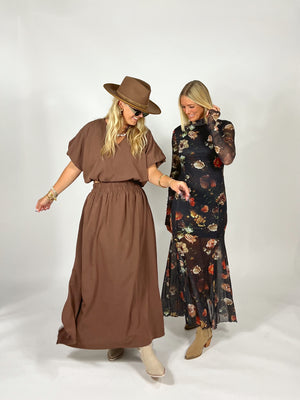 Coffee Break Skirt Set