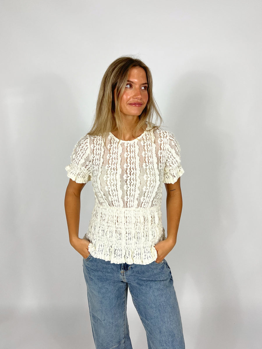 Annabell Lace Top