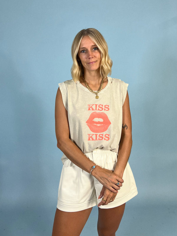 Kiss, Kiss Cap Sleeve Tee