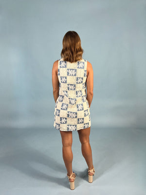 Picnic Crochet Mini Dress