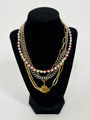 Razorback Beaded Necklaces