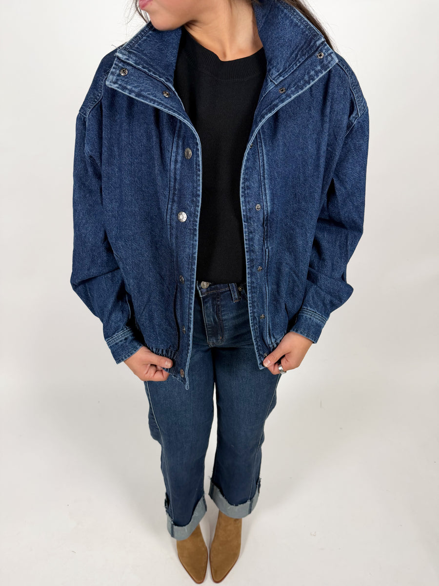 Phantom Funnel Neck Jacket | Rush