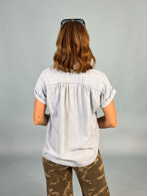 Classic Cut Denim Top